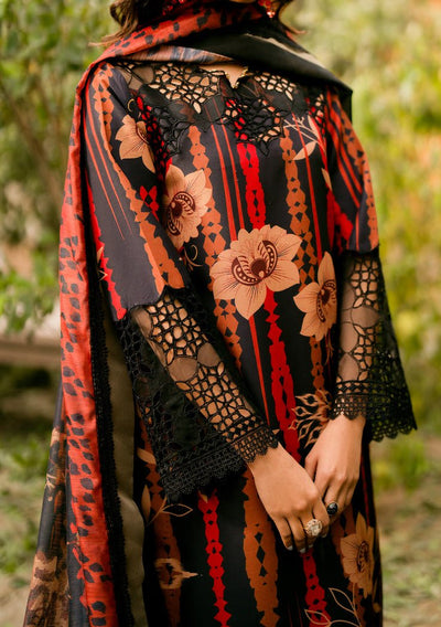 Maryum N Maria Chione Pakistani Raw Silk Dress - db25463