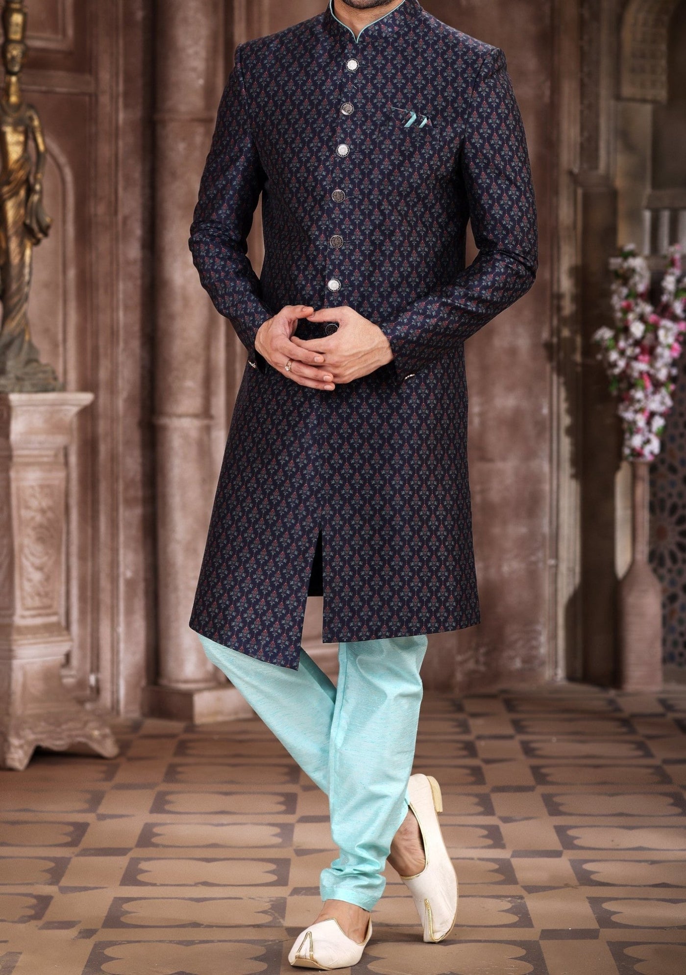 Indo western 2025 sherwani suit