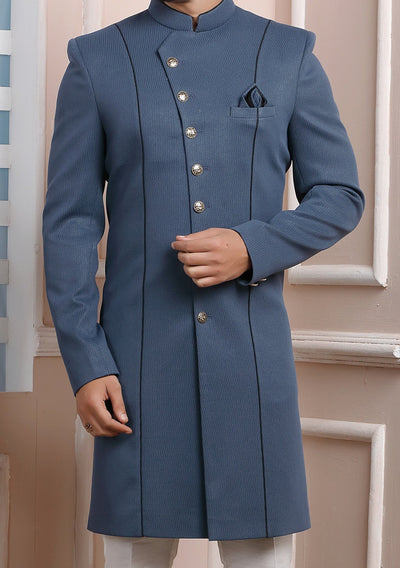 Men's Indo Western Party Wear Sherwani Suit - db20470