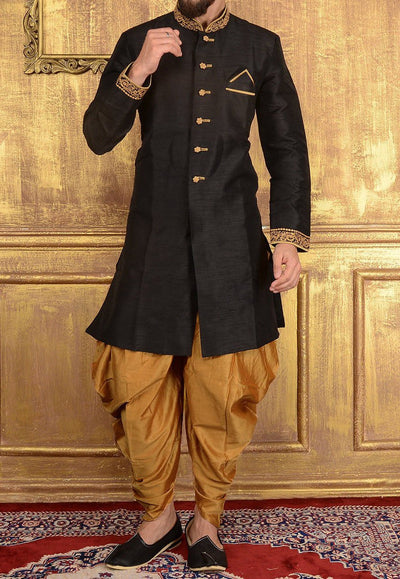Men's Indo Western Party Wear Sherwani Suit - db15528