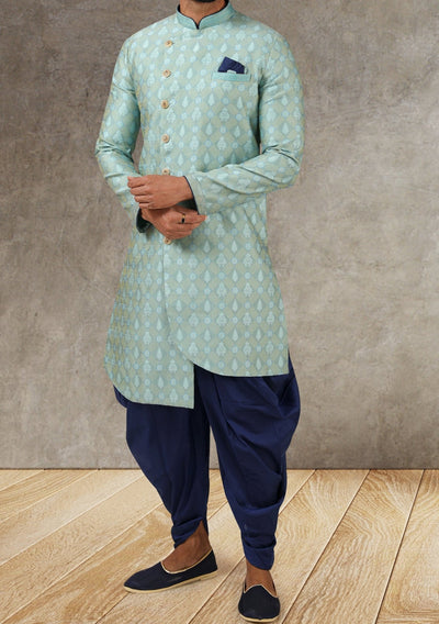 Men's Indo Western Party Wear Sherwani Suit - db20665
