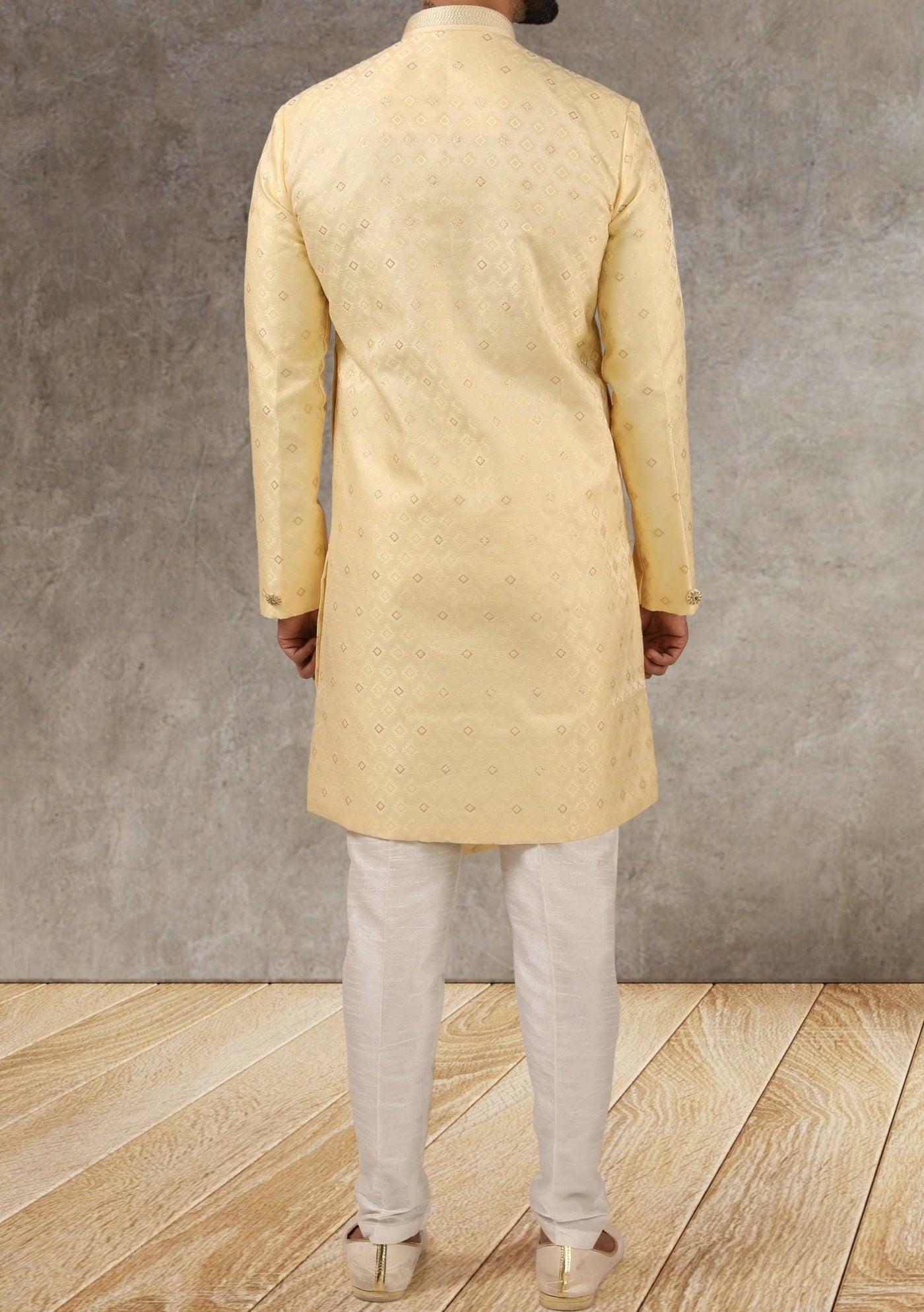 Men's Indo Western Party Wear Sherwani Suit - db20659