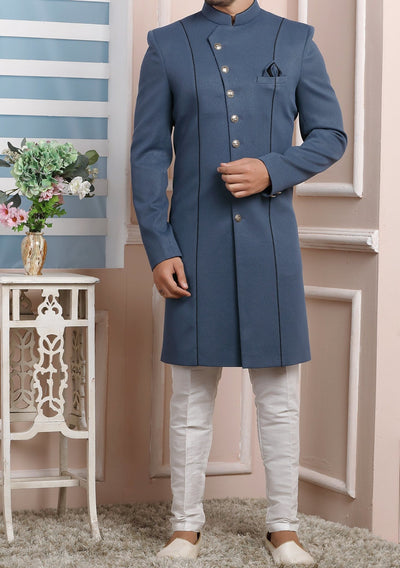 Men's Indo Western Party Wear Sherwani Suit - db20470