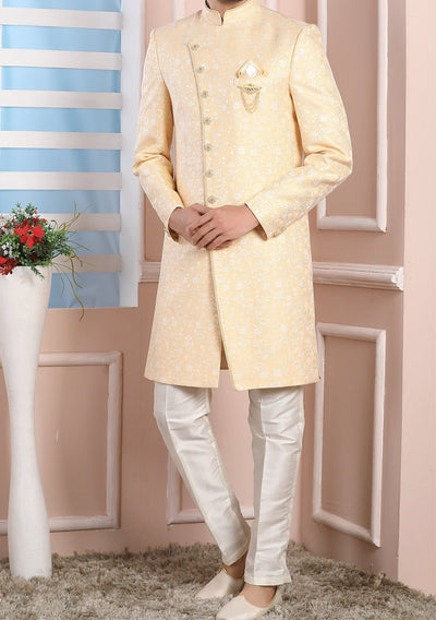 Men's Indo Western Party Wear Sherwani Suit - db20446