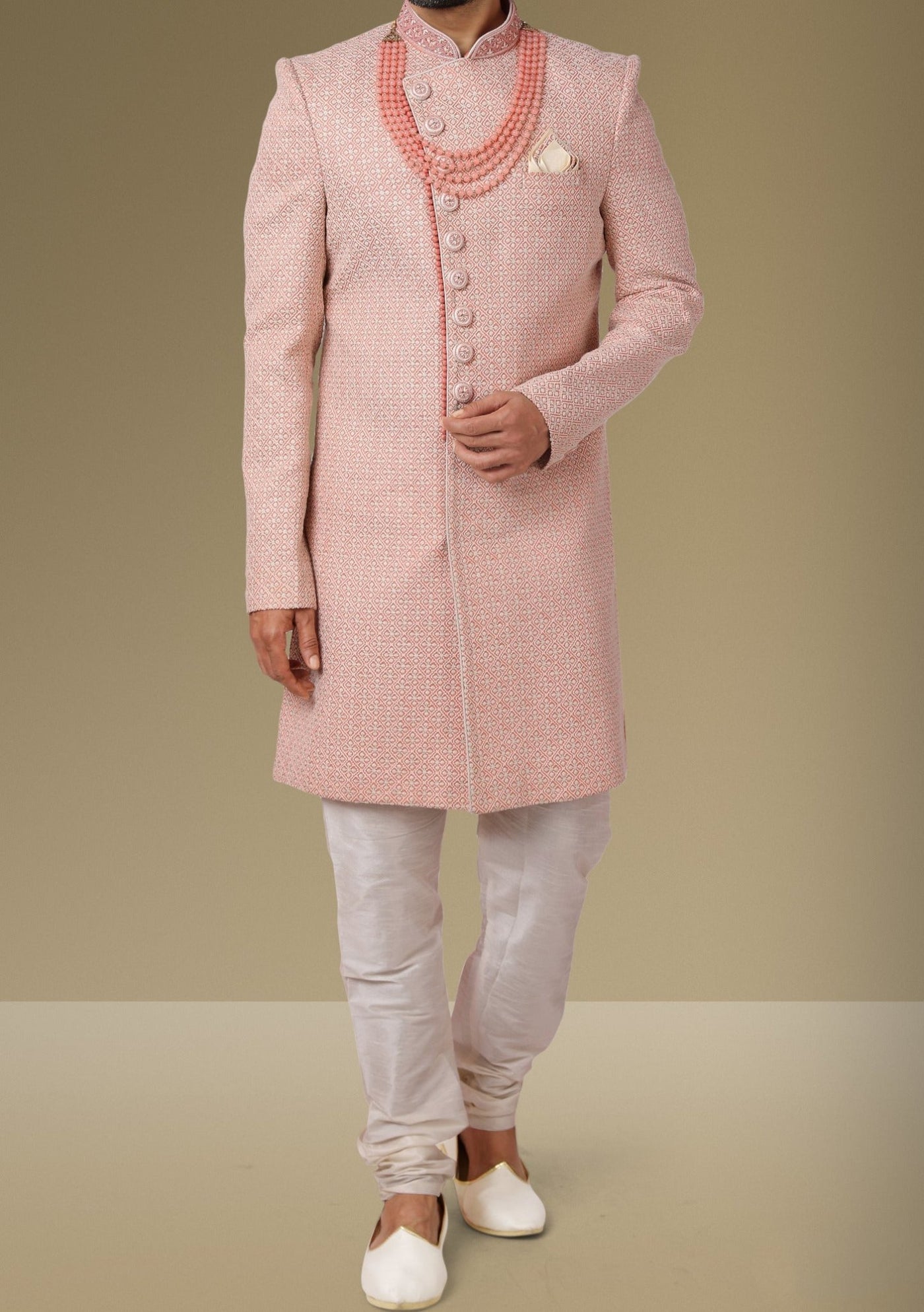 Men's Indo Western Party Wear Sherwani Suit - db18064