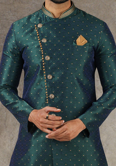 Men's Indo Western Party Wear Sherwani Suit - db20674