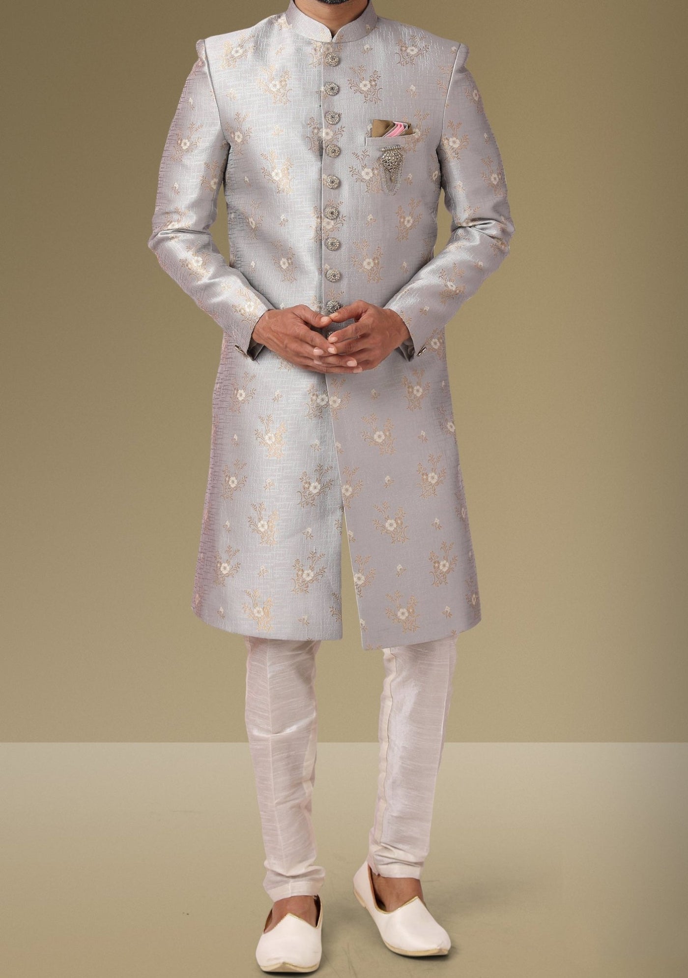 Men's Indo Western Party Wear Sherwani Suit - db18080