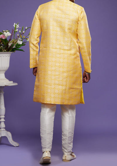 Men's Semi Indo Western Party Wear Sherwani Suit - db23864