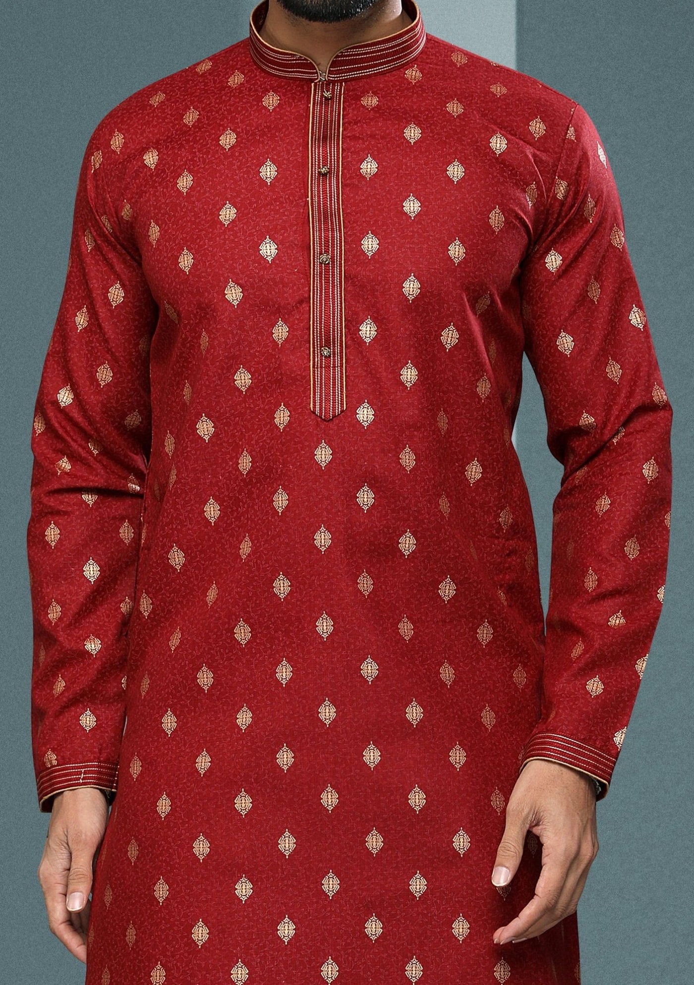Men's Traditional Party Wear Kurta Pajama - db20493