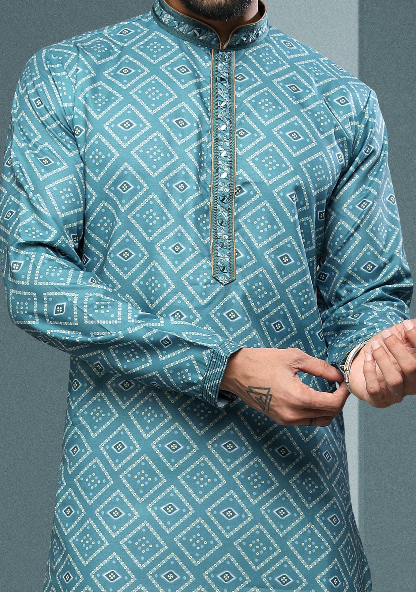 Men's Traditional Party Wear Kurta Pajama - db20489