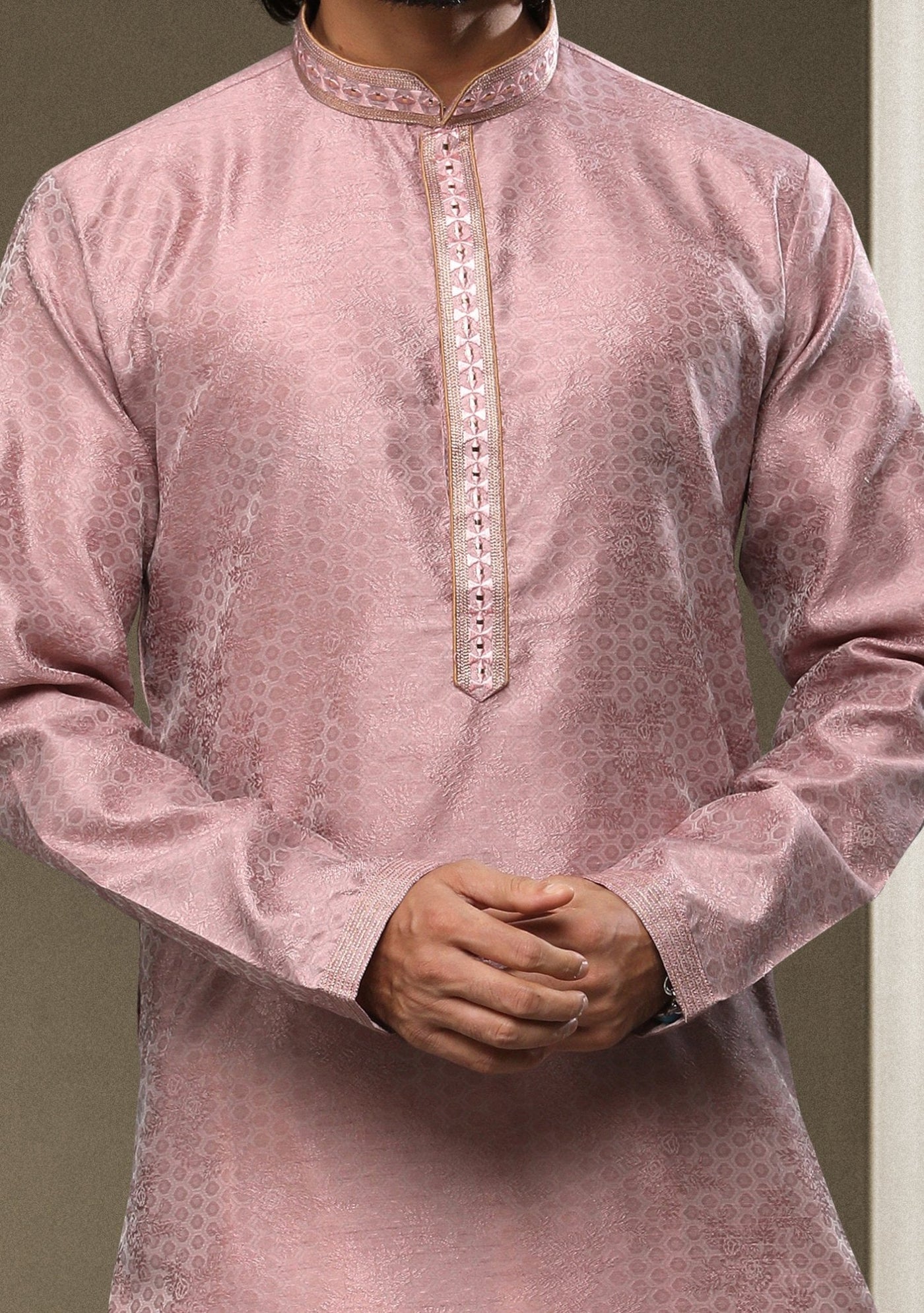 Men's Traditional Party Wear Kurta Pajama - db20413