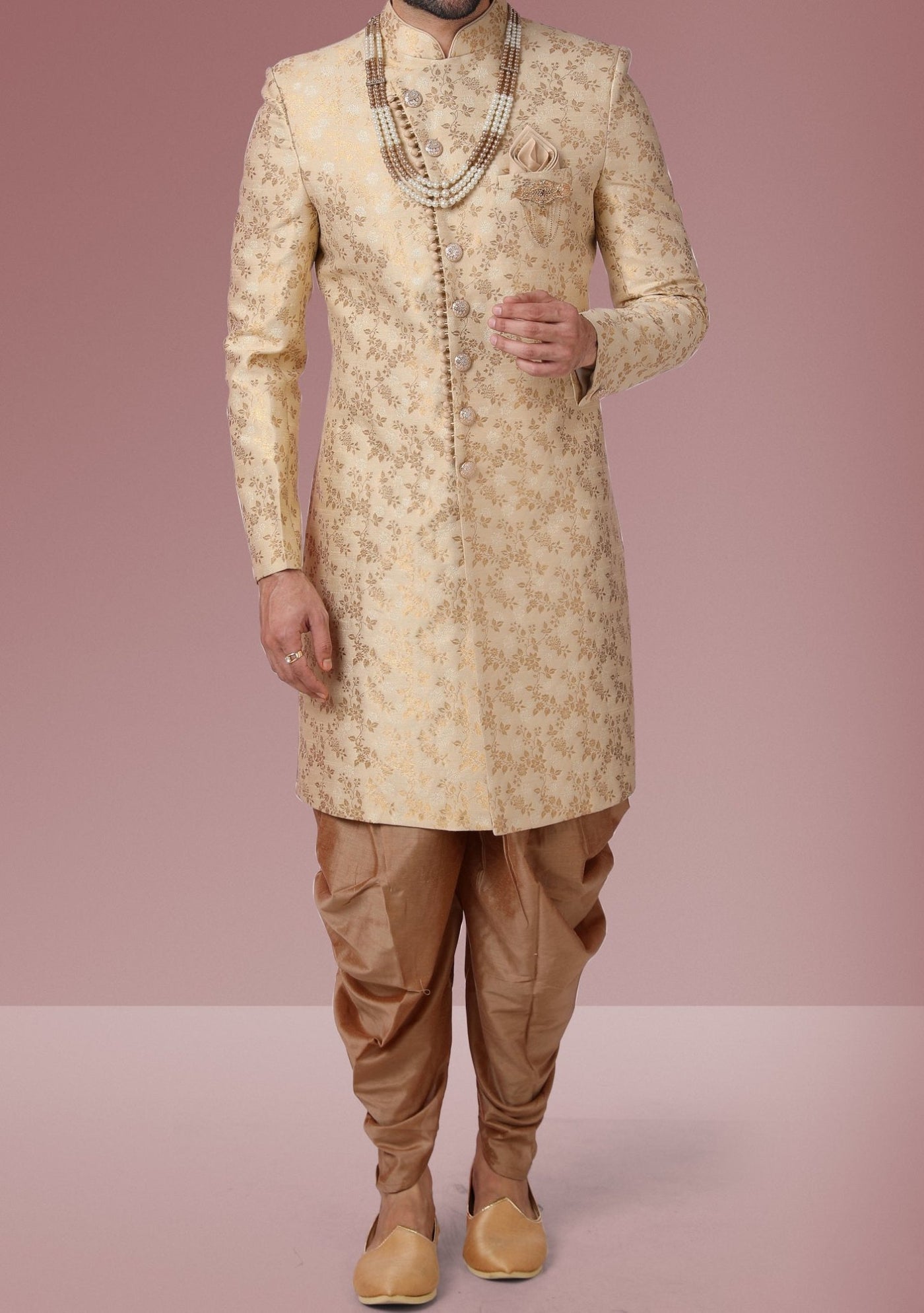 Men's Traditional Party Wear Sherwani Suit - db18073