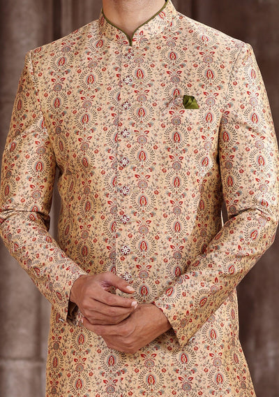 Men's Traditional Party Wear Sherwani Suit - db22829