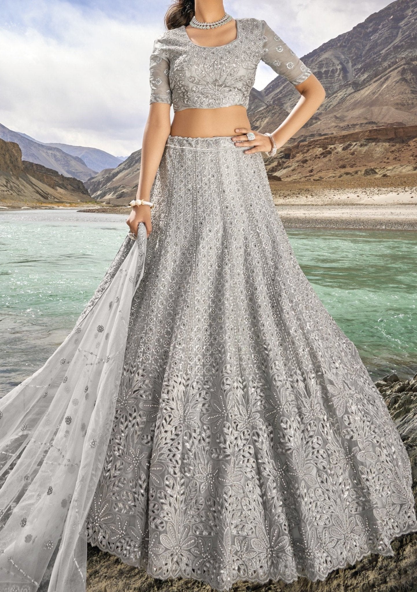 Womens Lehenga Set / Teens Crop Top Lehenga / Indian Crop Top Skirt USA /  Wedding Lehenga USA /sequin Lehenga Top With Silk Skirt/voggish - Etsy