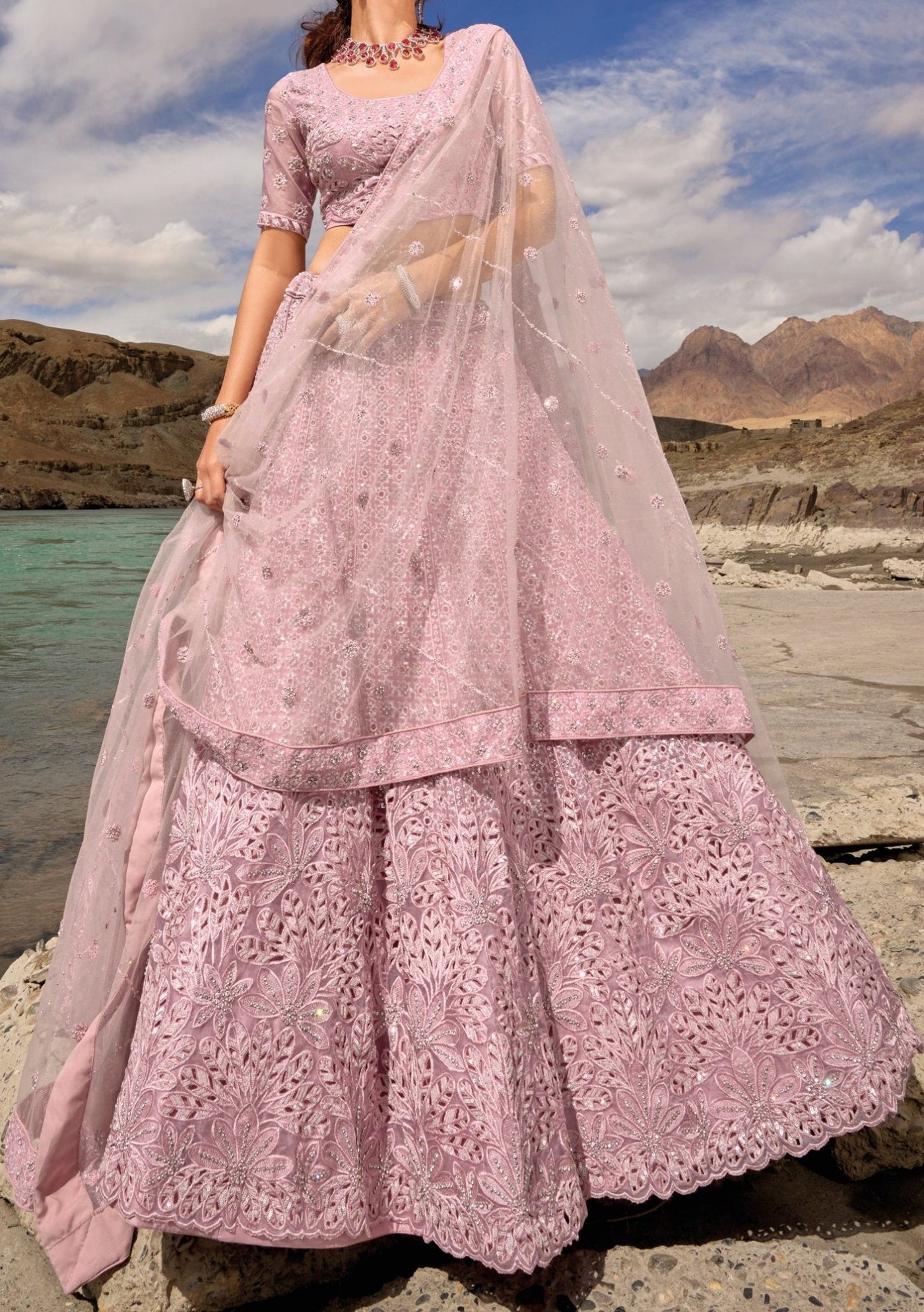 San Diego Sunset-Gopi skirt Lehenga – Radha Govinda's Fashions - Gopi Skirt  Outfits