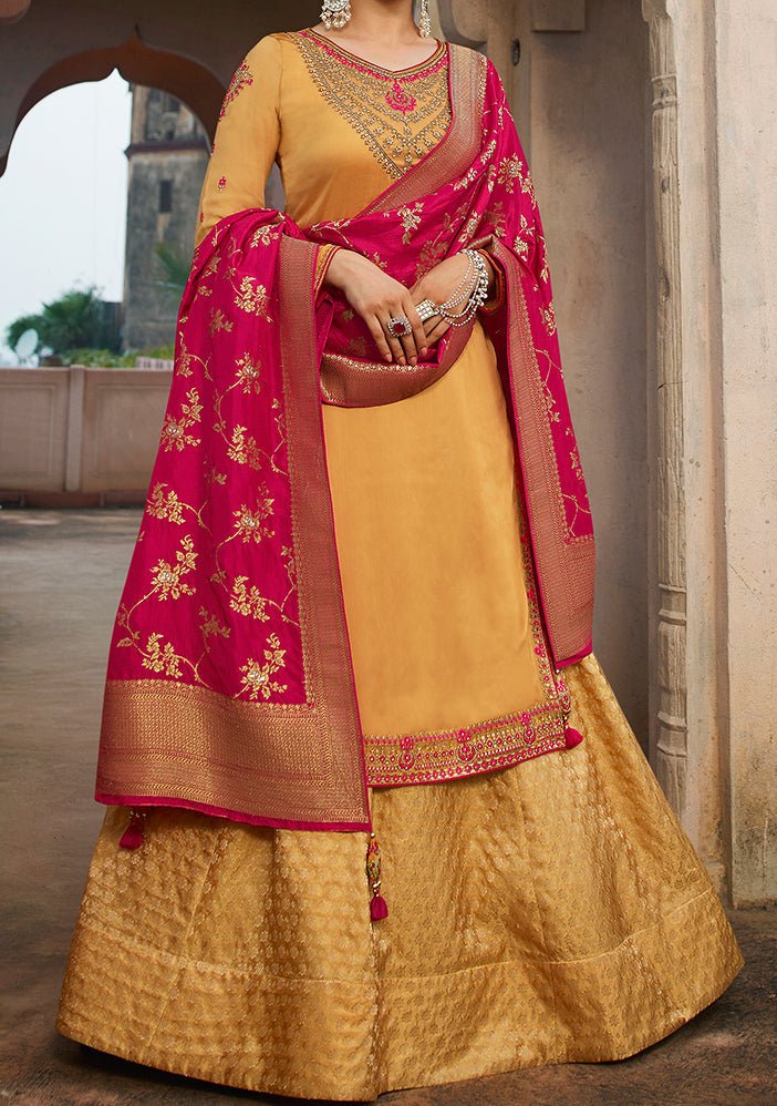 Prachi Kaseesh Designer Kameez Style Lehenga Suit - db18707