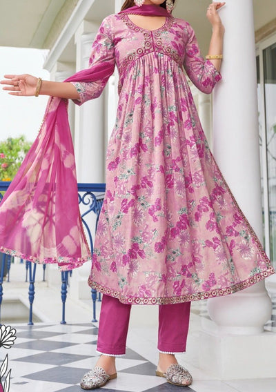 Radhika Ready Made Alia Cut Cotton Dress - db22257