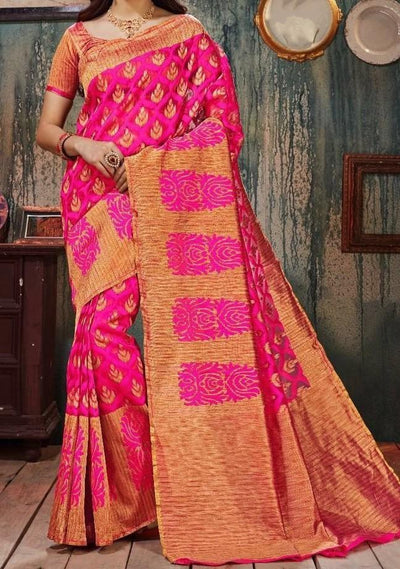 Rajtex Kalyani Weaving Silk Designer Saree: Deshi Besh.