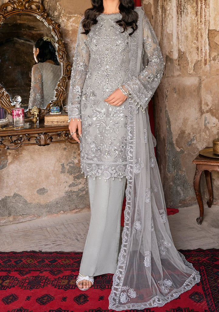 Buy Grey Latest Heavy Net Designer Party Wear Pakistani Style Salwar Suit | Pakistani  Suits