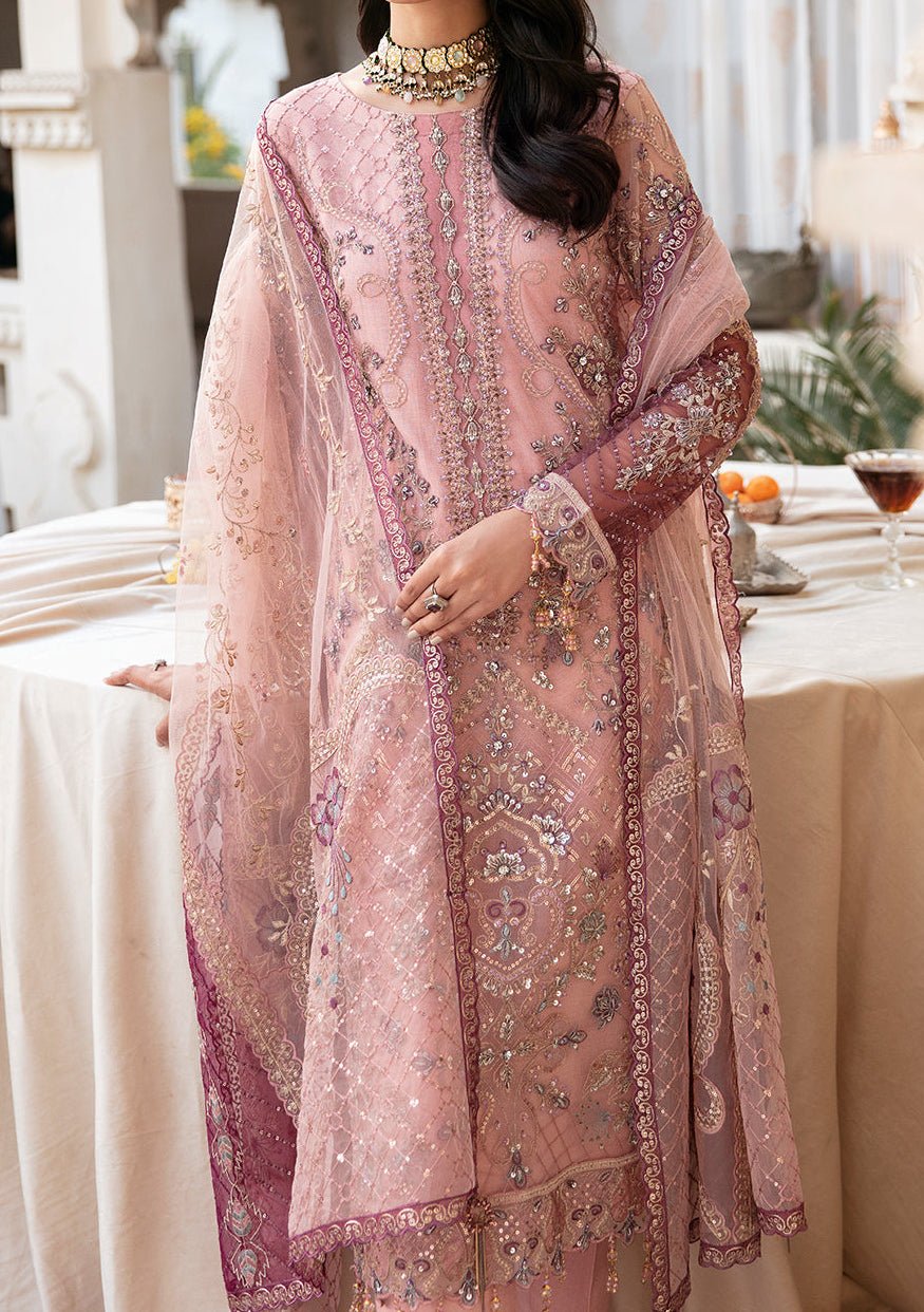 Ramsha Wedding Pakistani Luxury Net Dress - db24851