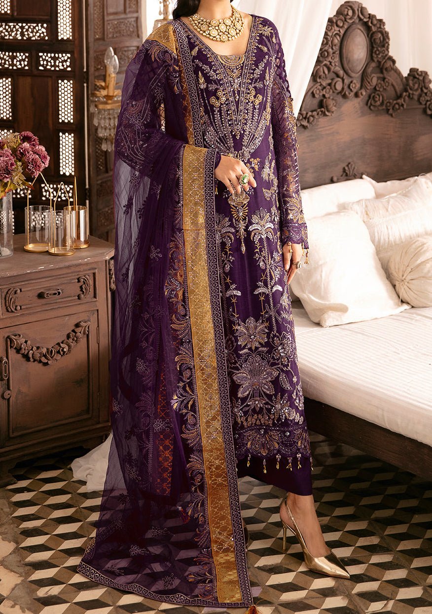 Ramsha Wedding Pakistani Luxury Net Dress - db24847