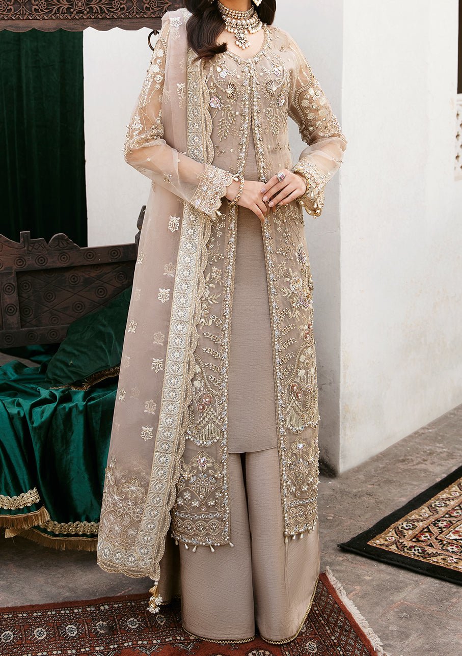 Ramsha Wedding Pakistani Luxury Organza Dress - db24848