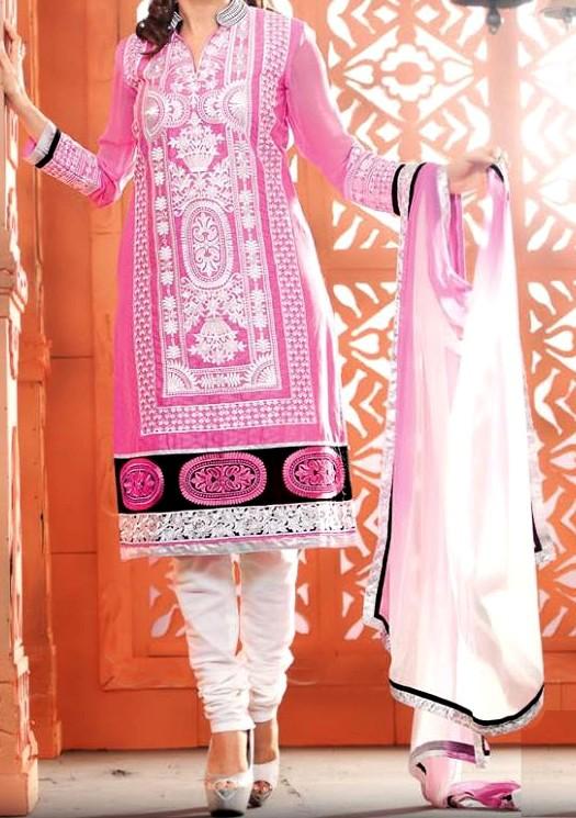 Rivaa Pure Cotton Jequard Designer Salwar Suit: Deshi Besh.