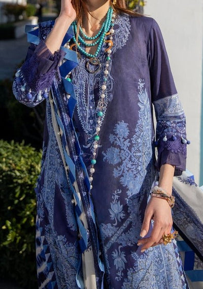 Sana Safinaz Designer Muzlin Luxury Lawn Dress - db18179