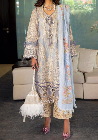 Sana Safinaz Designer Pakistani Luxury Lawn Dress - db18530