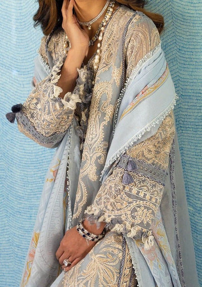 Sana Safinaz Designer Pakistani Luxury Lawn Dress - db18530