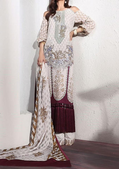Sana Safinaz Muzlin Designer Pakistani Lawn Dress: Deshi Besh.