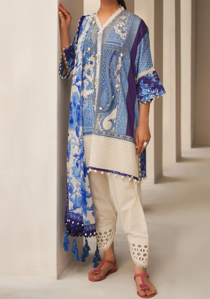 Sana Safinaz Muzlin Pakistani Luxury Dress - db21346