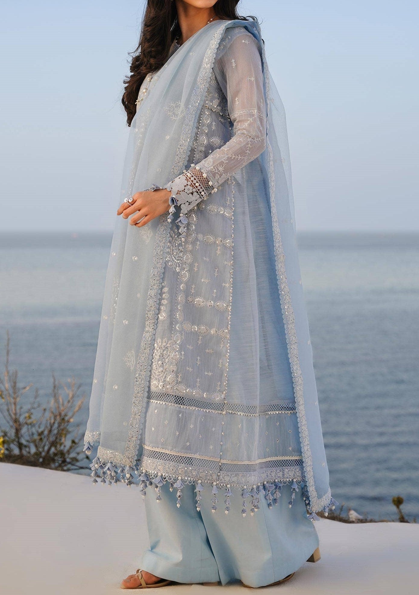 Sana Safinaz Spring Muzlin Pakistani Dress - db25256