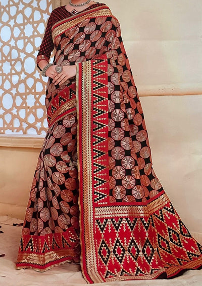 Saroj Designer Woven Katan Silk Saree - db21314