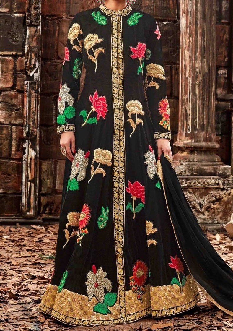 Shahana Hot Lady Designer Anarkali Suit: Deshi Besh.