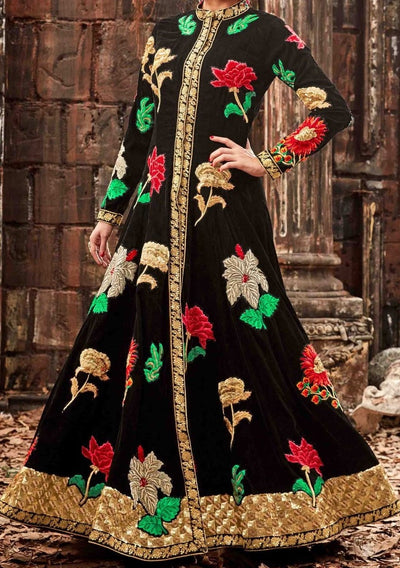 Shahana Hot Lady Designer Anarkali Suit: Deshi Besh.