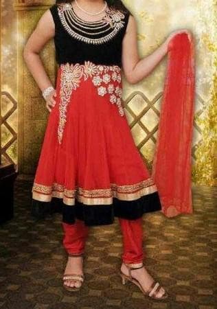 Stunning Ready Made Girl's Salwar Kameez Suit: Deshi Besh.