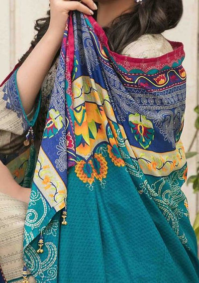 Tawakkal Embroidered Printed Pakistani Lawn Dress - db18952