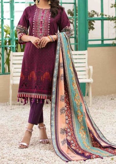 Tawakkal Embroidered Printed Pakistani Lawn Dress - db18948