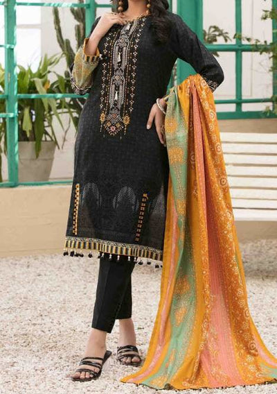 Tawakkal Embroidered Printed Pakistani Lawn Dress -