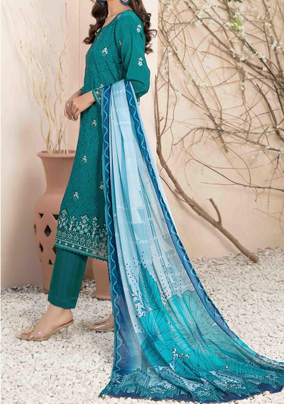 Tawakkal Ruba Heavy Embroidered Viscose Dress - db24986