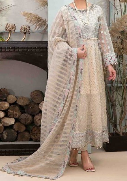Tawakkal Tiara Luxury Pakistani Chiffon Dress - db18189