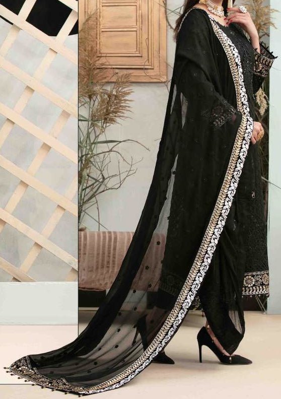 Tawakkal Tiara Luxury Pakistani Chiffon Dress - db18187