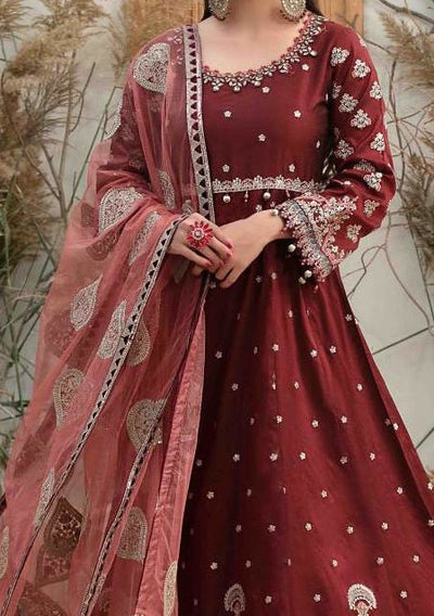 Tawakkal Tiara Luxury Pakistani Chiffon Dress - db18192