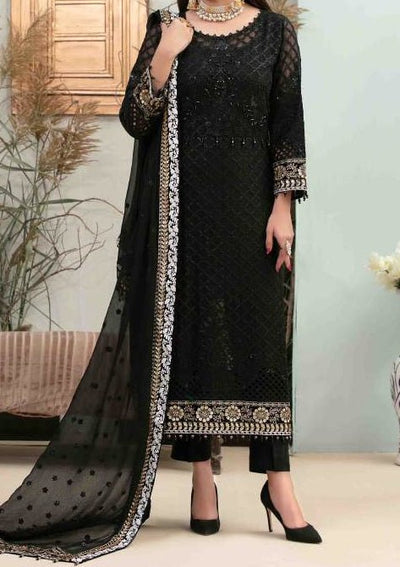 Tawakkal Tiara Luxury Pakistani Chiffon Dress - db18187