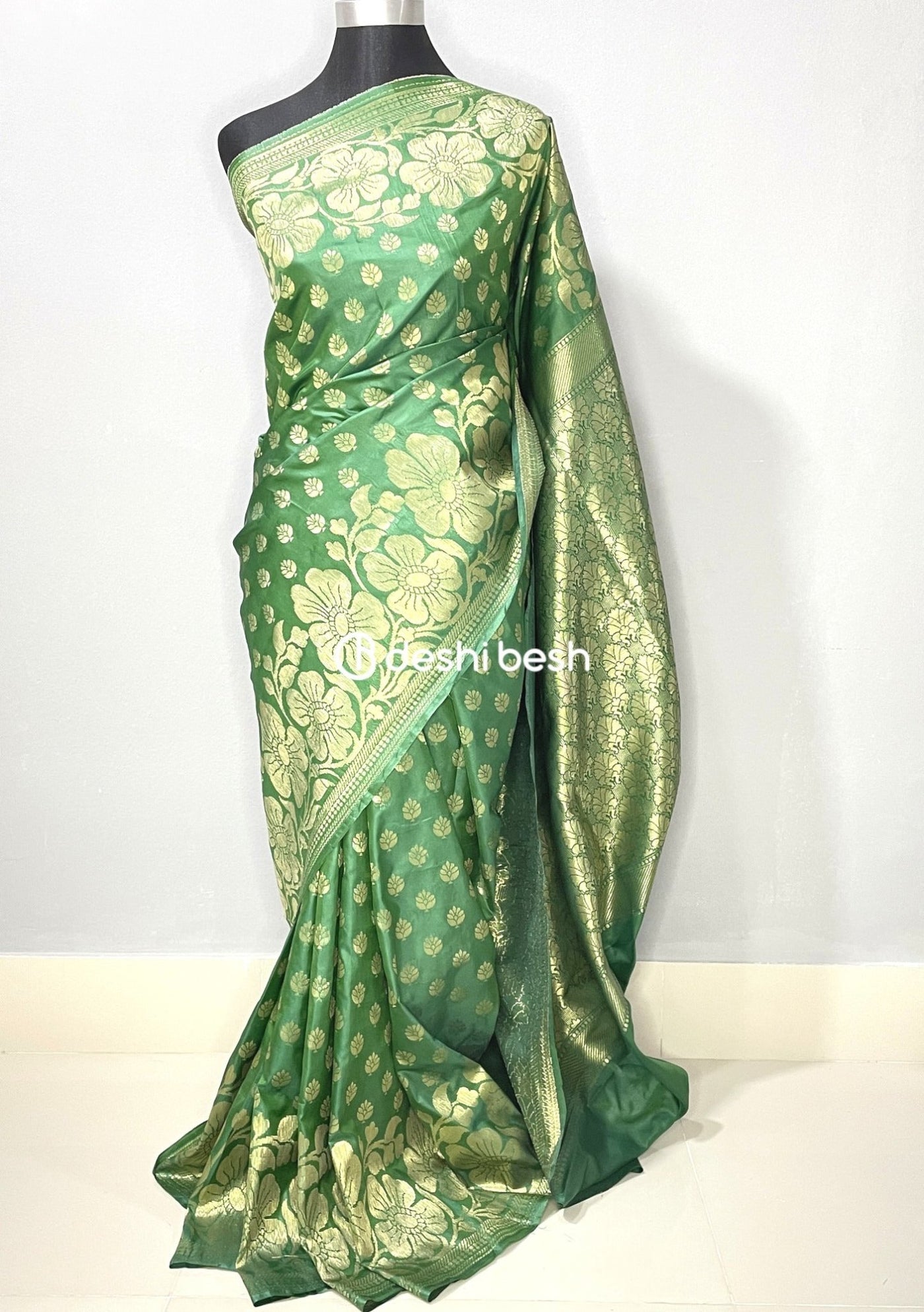 Traditional Designer Mirpur Katan Silk Saree - db18643