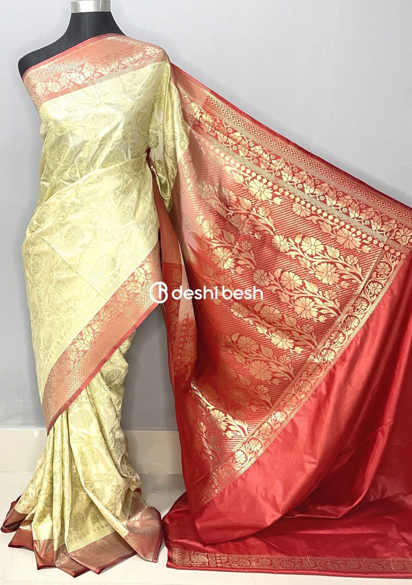 Traditional Designer Mirpur Katan Silk Saree - db18656