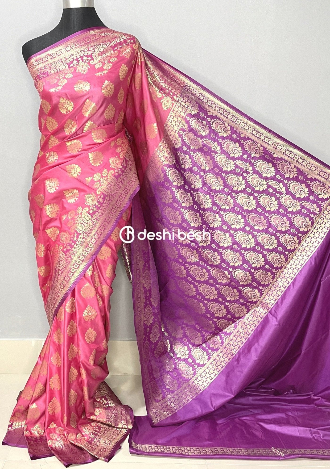 Traditional Designer Mirpur Katan Silk Saree - db18644
