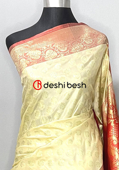 Traditional Designer Mirpur Katan Silk Saree - db18638