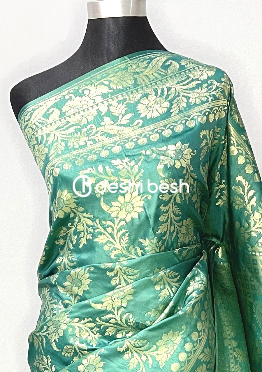 Traditional Designer Mirpur Katan Silk Saree - db18658